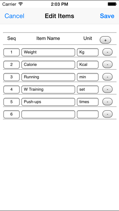 Screenshot #2 pour Carnet de santé - régime