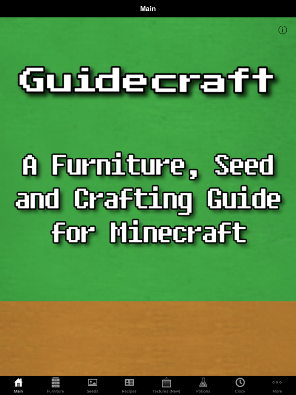 Screenshot #1 for Guidecraft - Furniture, Guides, + for Minecraft