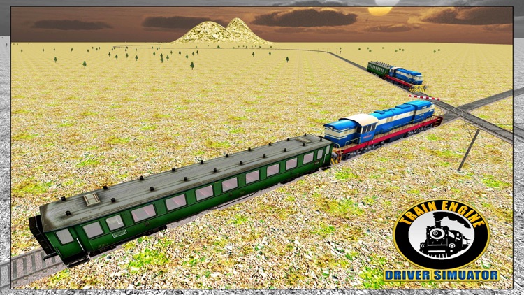 Train Engine Driver Simulator 3D - Drive Steam Engine Train on Rails ...