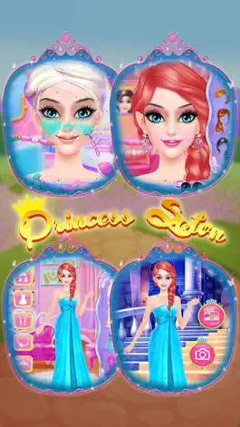 Game screenshot Princess salon Makeup,Dressup& Makeover Girls Game apk