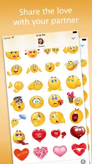 love emojis for couples iphone screenshot 2