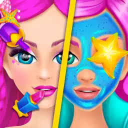 Mermaid Beauty Salon - Makeup & Makeover Kids Game app icon