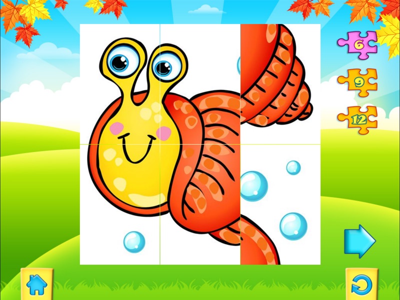 123 Kids Fun PUZZLE RED - rompecabezas para niños screenshot 5