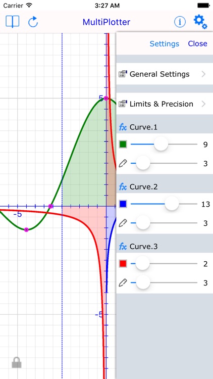 Multi Plot Graph Calculator screenshot-3