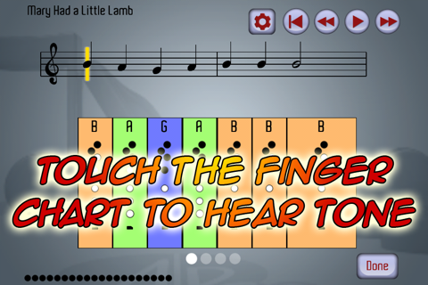 PlayAlong Flute screenshot 2