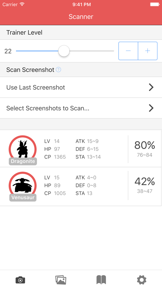 #1. PokeLens - IV Calculator with OCR (iOS) 由: LessLoop Limited