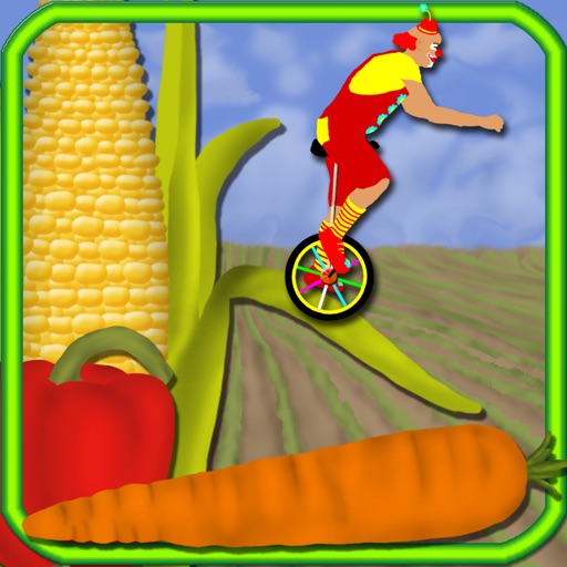 Vegetables Run Jump And Fly Icon