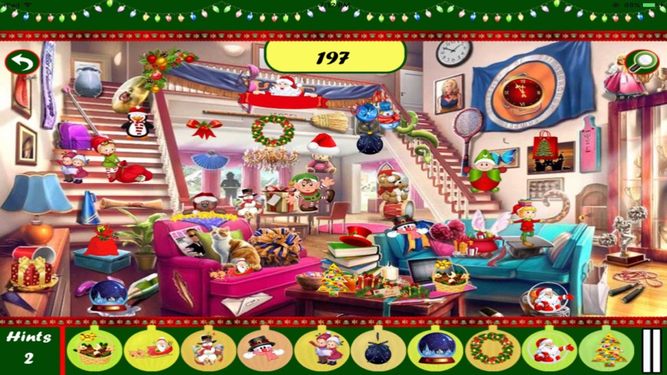 #4. Free Christmas Hidden Objects Games (iOS) 由: Hiren Patel