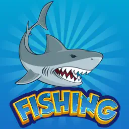 Gone Deep Sea Shark Attack Fishing Games for Kids app icon