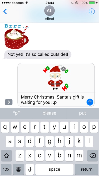 Tis The Season Christmas Stickers