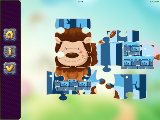 Farm Animal Jigsaw Puzzle For Toddlers And Kid Fun iPad screenshot