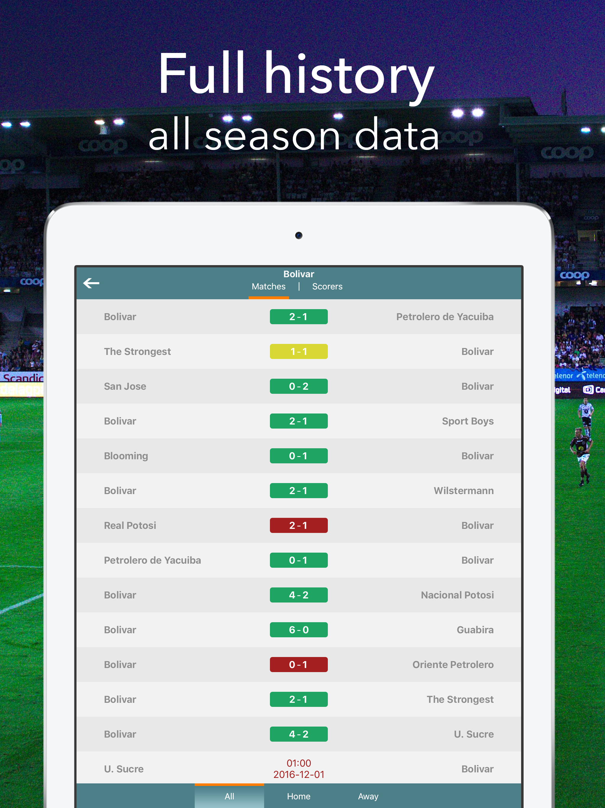 Bolivia Professional Football League LFPB screenshot 10