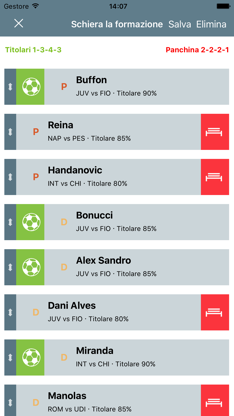 Voti Fantacalcio screenshot 2