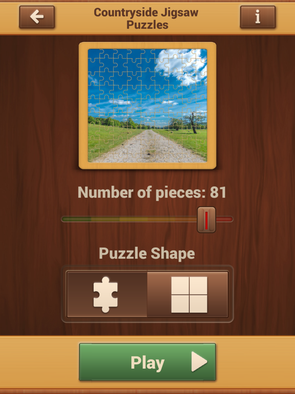 Countryside Jigsaw Puzzles - Amazing Puzzle Games iPad screenshot