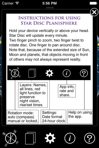 Star Disc Planisphereのおすすめ画像4