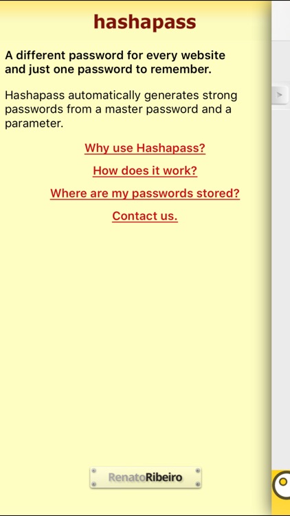 Hashapass for iPhone screenshot-3
