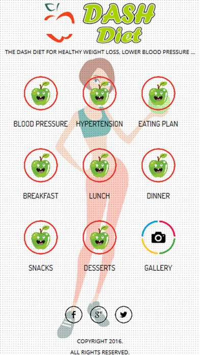 Screenshot #1 pour DASH Diet Plan for Healthy Weight Loss