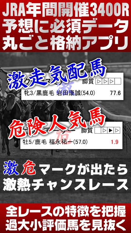 競馬予想 無料でJRA全レースの穴馬と過剰人気馬の予想アプリ
