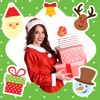 Christmas Frames Card & Xmas Photo Stickers Editor