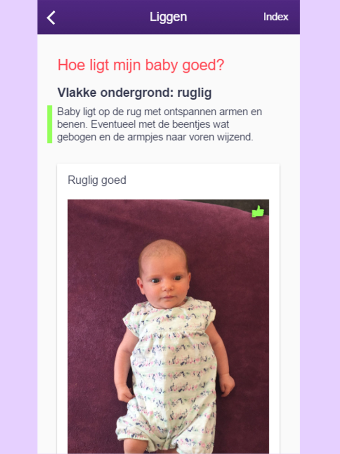 Voorkeurshouding Baby