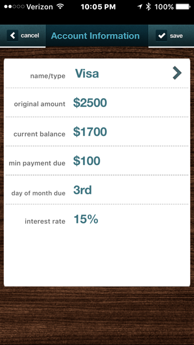 Debt Snowball+ Screenshot
