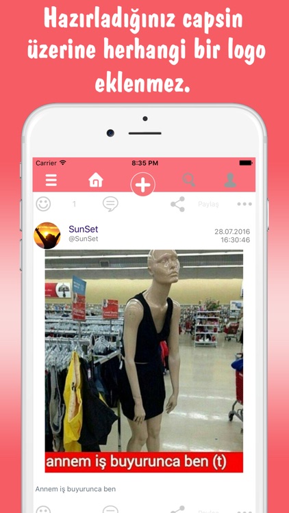 Capso, Sosyal Caps Yapıcı