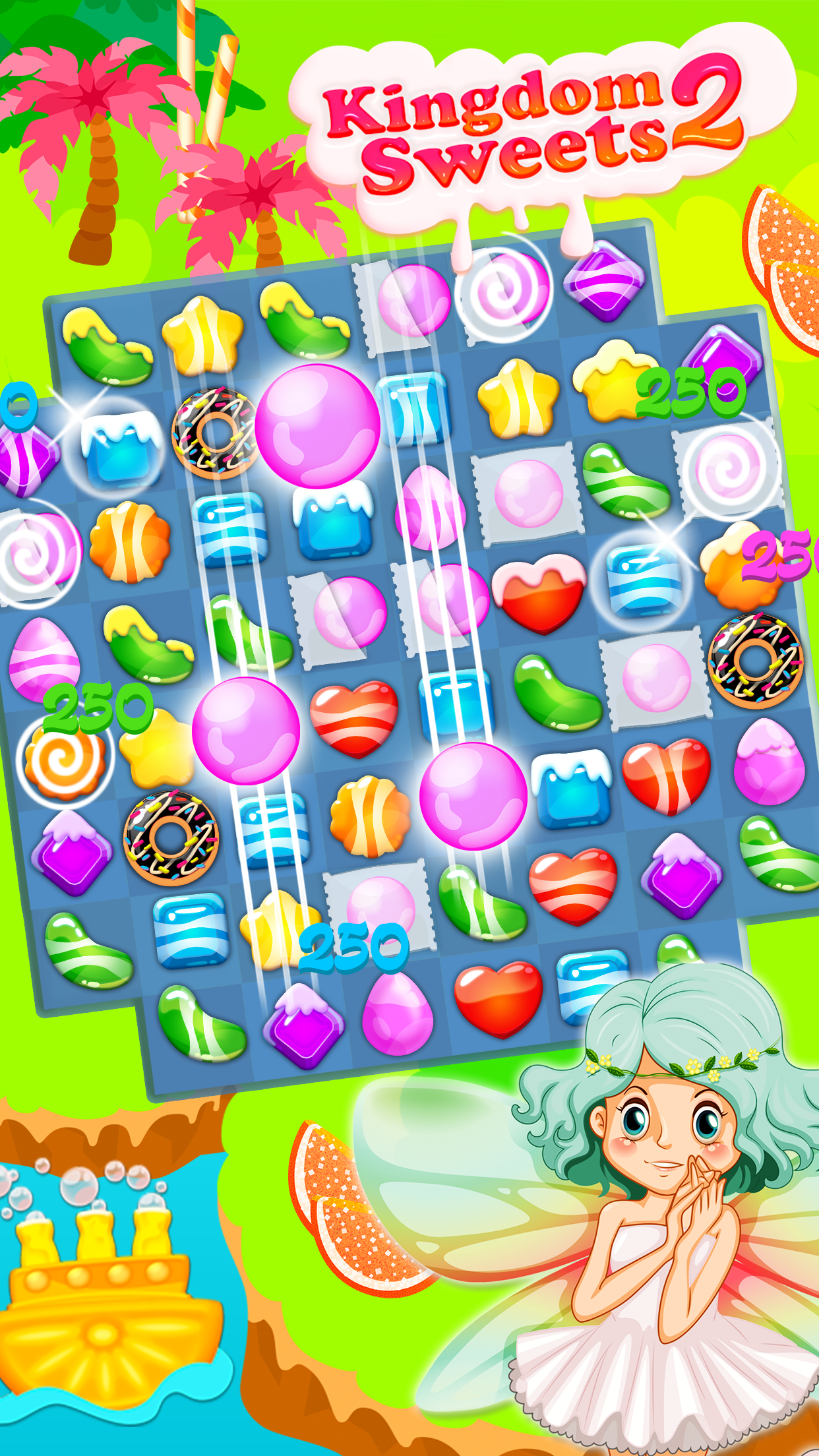 Kingdom of Sweets 2: Match-3 screenshot 4