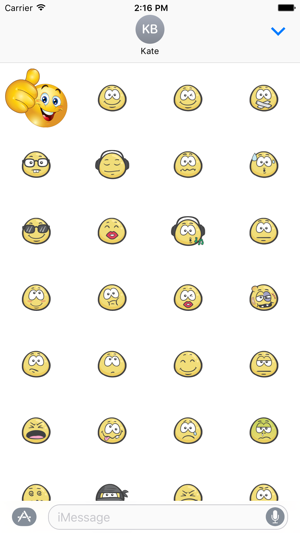 Mega Emoji Pack Stickers - 600+ Stickers(圖4)-速報App