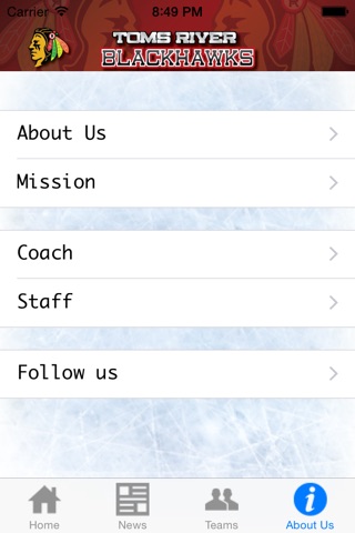 Tom's River Blackhawks Hockey screenshot 3