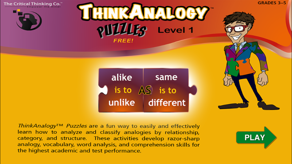 ThinkAnalogy™ Puzzles 1 (Lite) - 4.1.0 - (iOS)