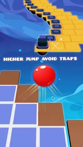 Game screenshot Red Ball Tower - Tap To Jump Endless Game apk