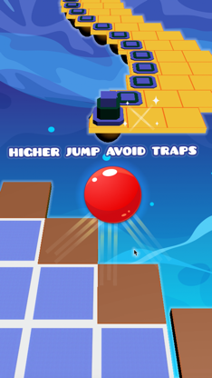 Red Ball Tower - Tap To Jump Endless Game screenshot 2