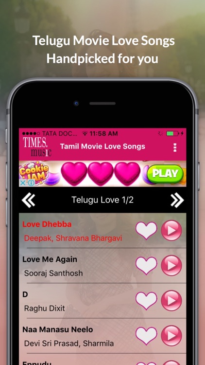 Telugu Movie Love Songs