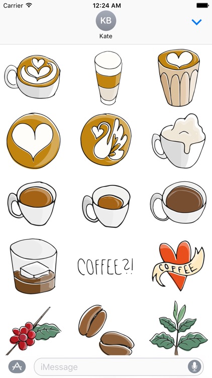 Just Coffee Stickers