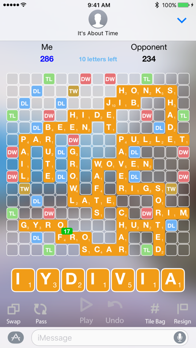 Words for iMessage Game Screenshot