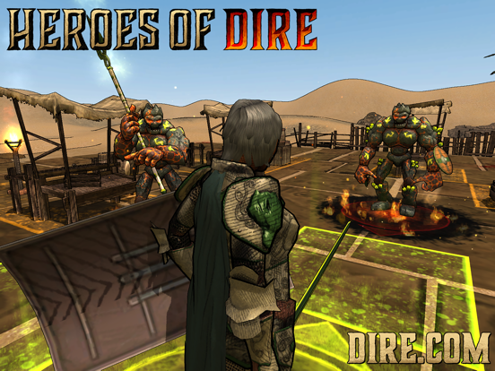 Heroes of Dire iPad app afbeelding 5