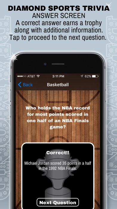 Screenshot #3 pour Diamond Sports Trivia