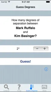 Six Degrees - Movie Trivia screenshot #4 for iPhone