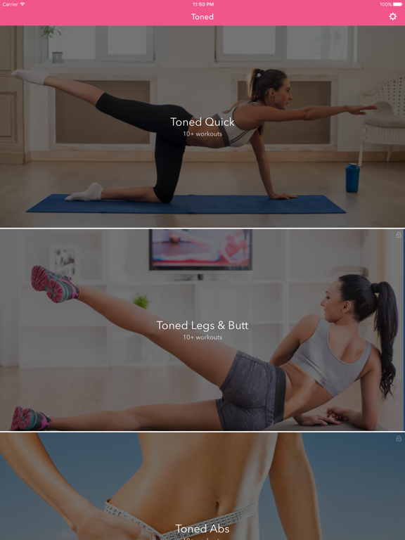 Screenshot #4 pour Toned : Slim and Trim Your Body!