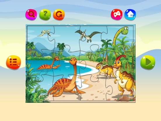 Screenshot #6 pour Dinosaure Scie sauteuse Puzzle - Dino pour Enfants