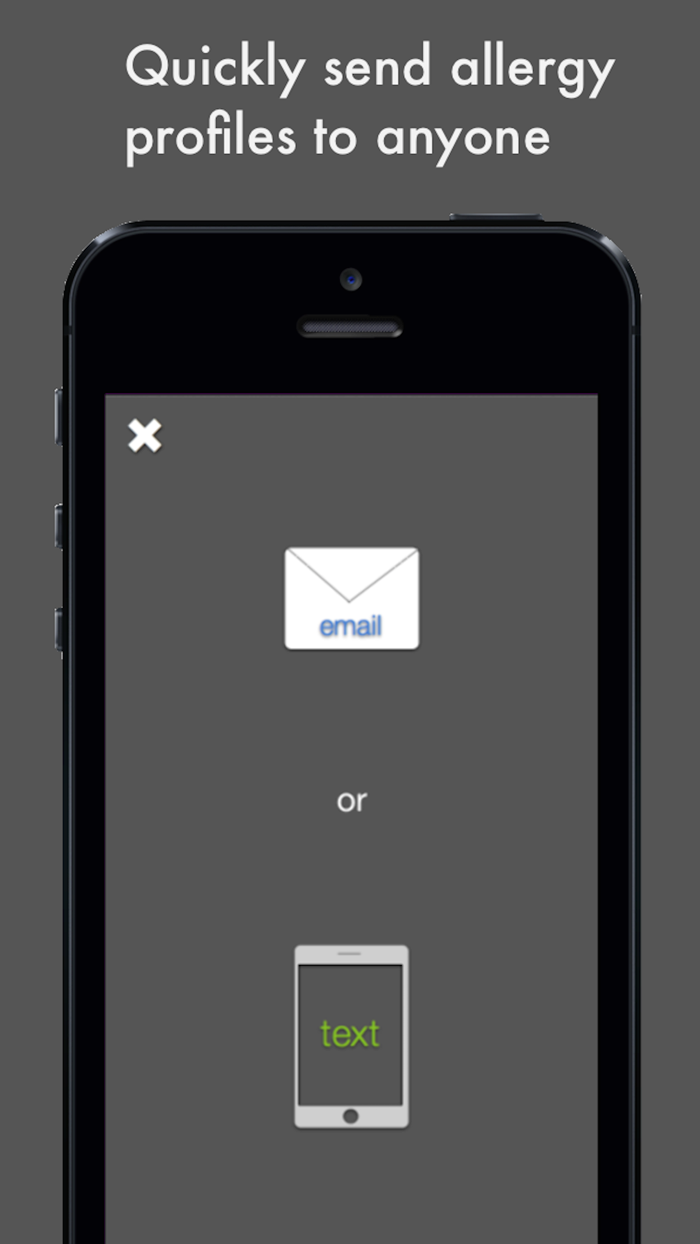 Allergy Assist - Save and Share Allergy Profiles