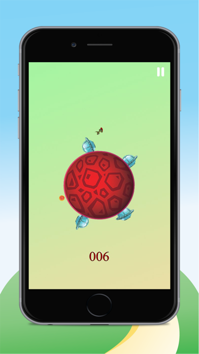 Screenshot #1 pour Dinosaur Run And Jump - On The Candy Circle Ball Games For Free