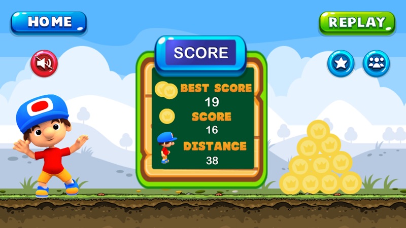 Super Boy Run Jungle World Adventure screenshot 4