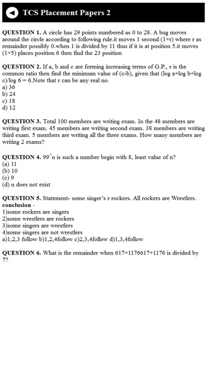Placement preparation paper screenshot-4