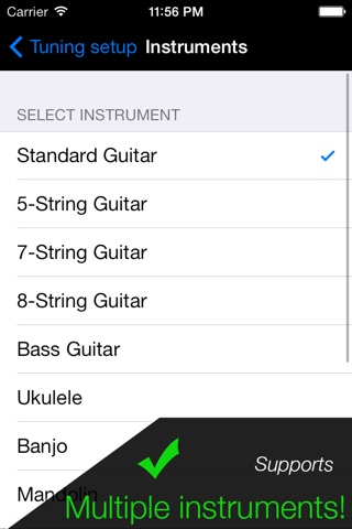 Pro Guitar Tuner Lite screenshot 2