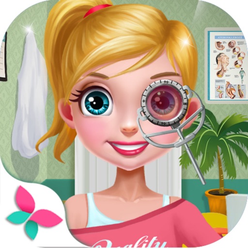 Girl's Eyes Treatment - Real Surgery iOS App