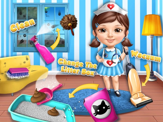 Screenshot #5 for Sweet Baby Girl Cat Shelter – Pet Vet Doctor Care