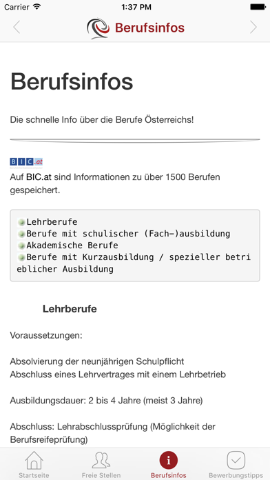 Screenshot #3 pour lehrstellen4you