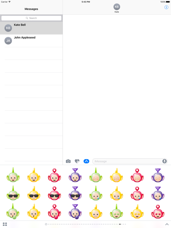 Screenshot #4 pour Teletubbies Emoji Sticker Pack