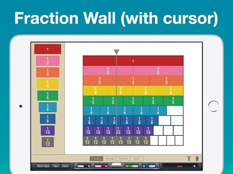 Fraction Tiles Manipulative screenshot 3